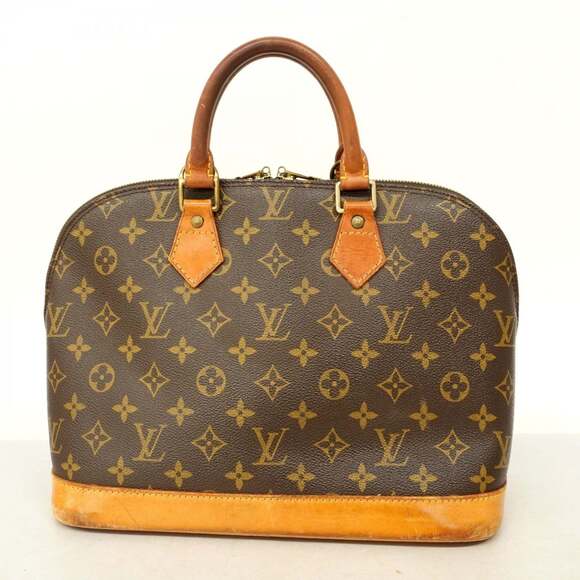 LOUIS VUITTON Authentic Brown Monogram Alma Bag - Picture 11 of 11